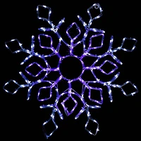 Northlight 23in Prelit Snowflake Christmas Window Decor