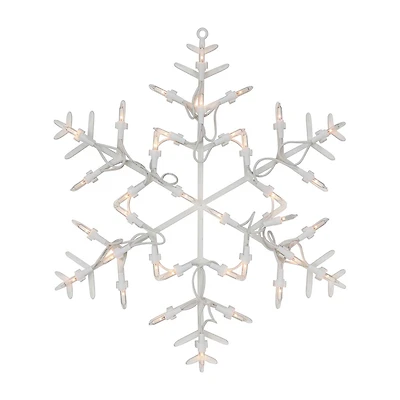 Northlight Prelit Snowflake Christmas Window Decor