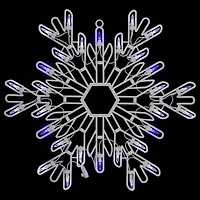 Northlight Led Snowflake Christmas Window Decor
