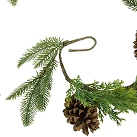 Northlight 5ft Pine And Pinecone   Unlit Christmas Indoor Garland