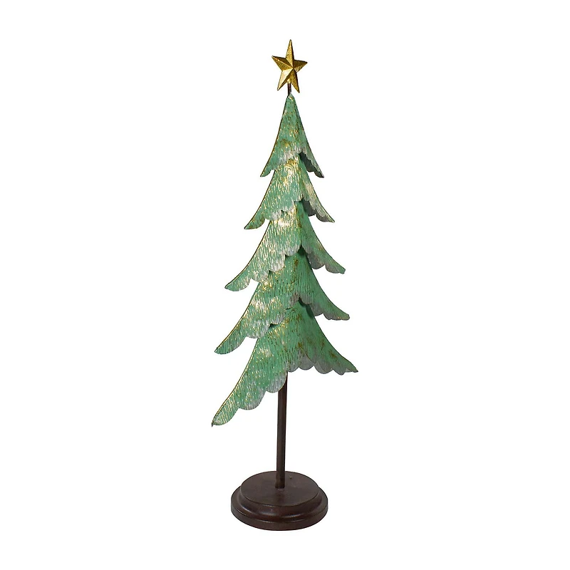 Northlight Layered Tree Christmas Tabletop Decor