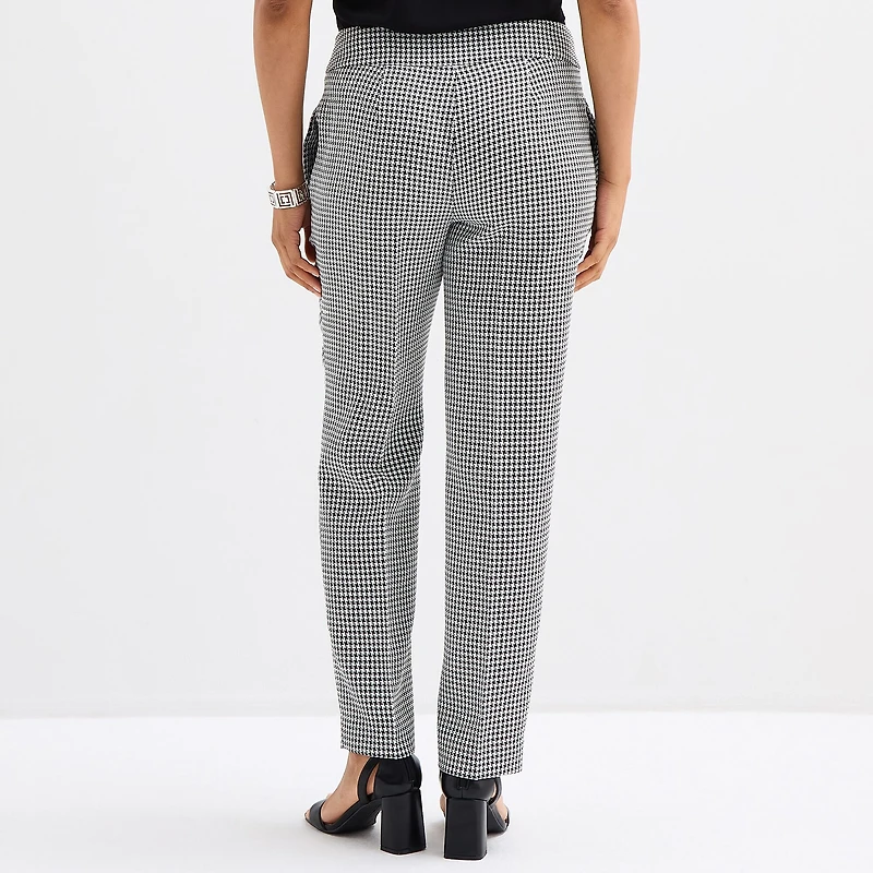 Black Label by Evan-Picone Womens Straight Fit Suit Pant