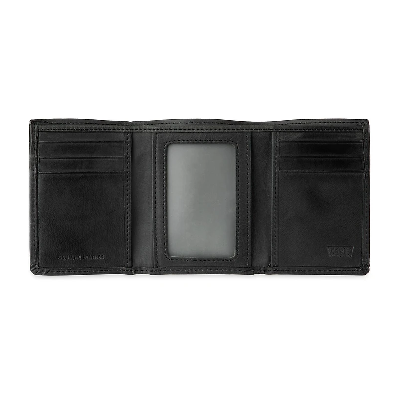 Levi's® Slim Trifold With Zipper Mens Personalized Slim Fold Wallet