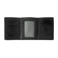 Levi's® Slim Trifold With Zipper Mens Personalized Slim Fold Wallet