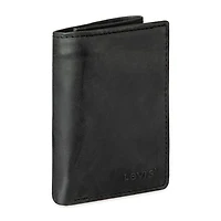 Levi's® Slim Trifold With Zipper Mens Personalized Slim Fold Wallet