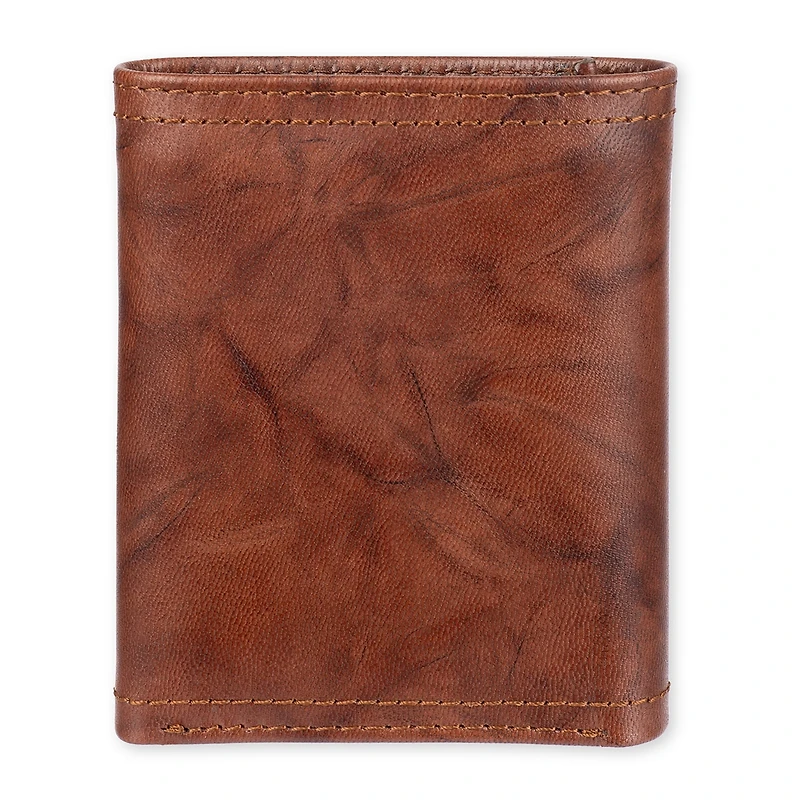 Dockers Rfid Extra Capacity Trifold With Zipper Mens Personalized Trifold Wallet