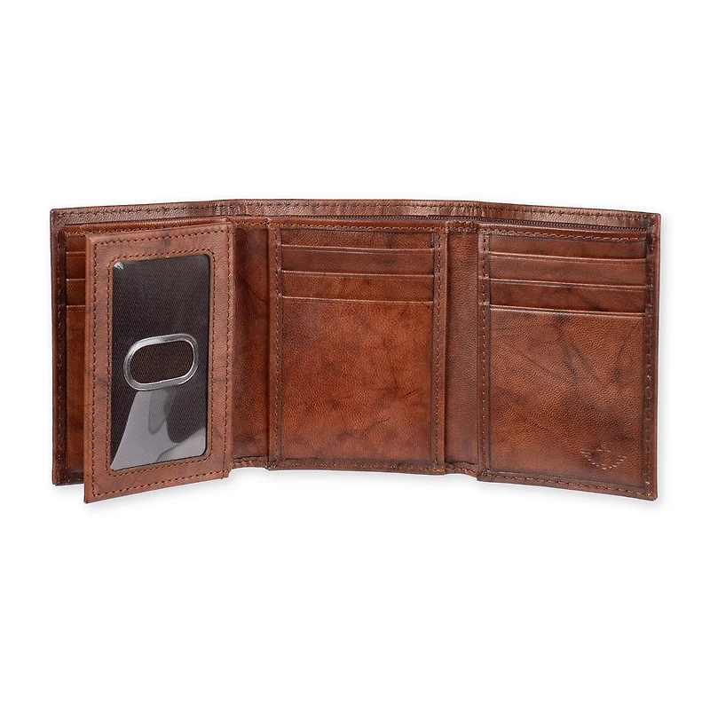 Dockers Rfid Extra Capacity Trifold With Zipper Mens Personalized Trifold Wallet
