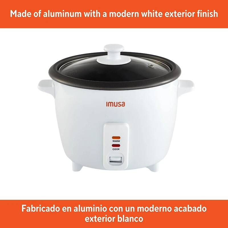 IMUSA 8-Cup Non-Stick Rice Cooker
