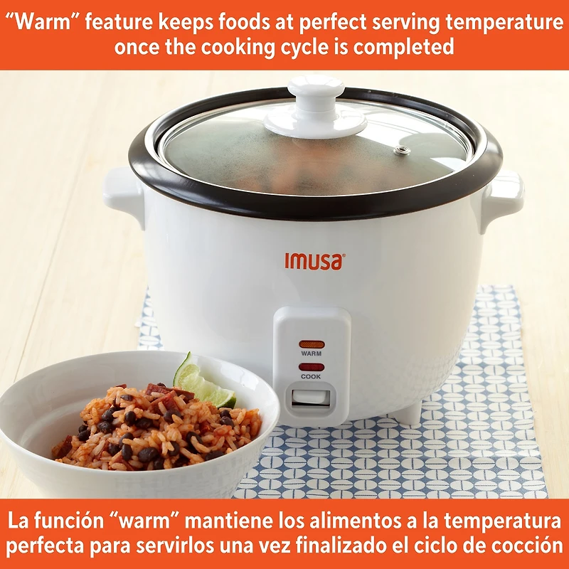 IMUSA 8-Cup Non-Stick Rice Cooker