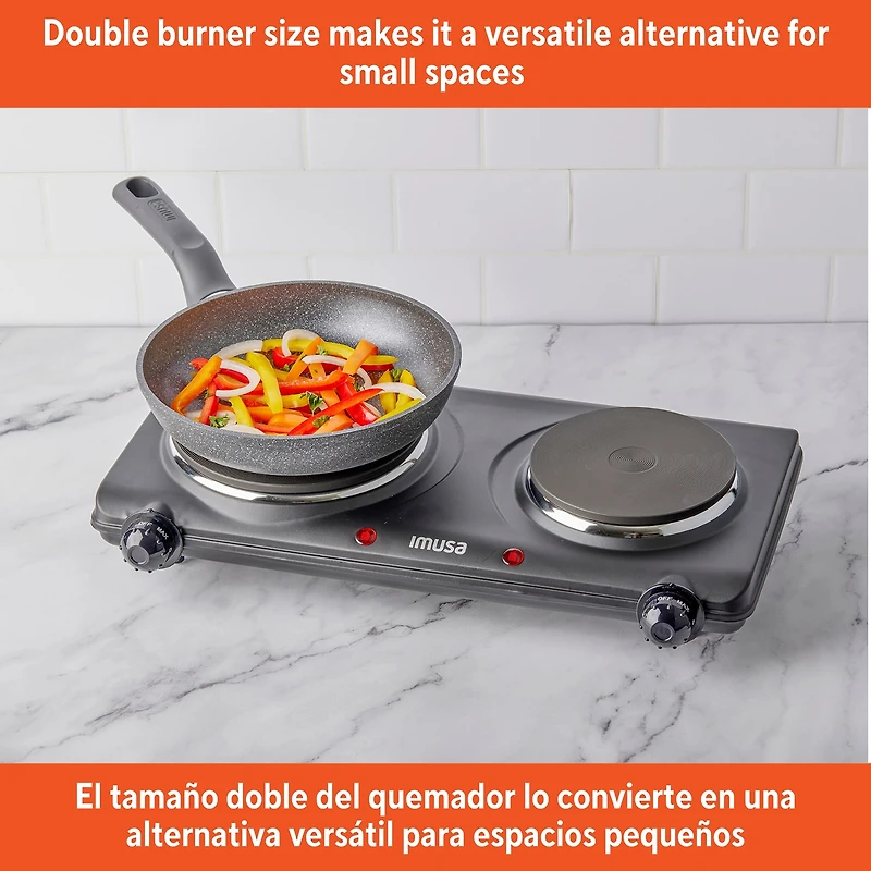 IMUSA Double Electric Hot Plate