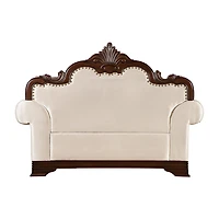 Furniture of America™ Dulupen Roll-Arm Upholstered Loveseat