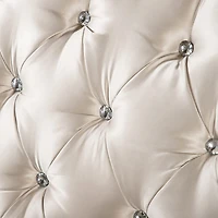 Furniture of America™ Dulupen Roll-Arm Upholstered Loveseat