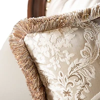 Furniture of America™ Dulupen Roll-Arm Upholstered Loveseat