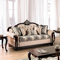 Furniture of America™ Dulupen Roll-Arm Sofa