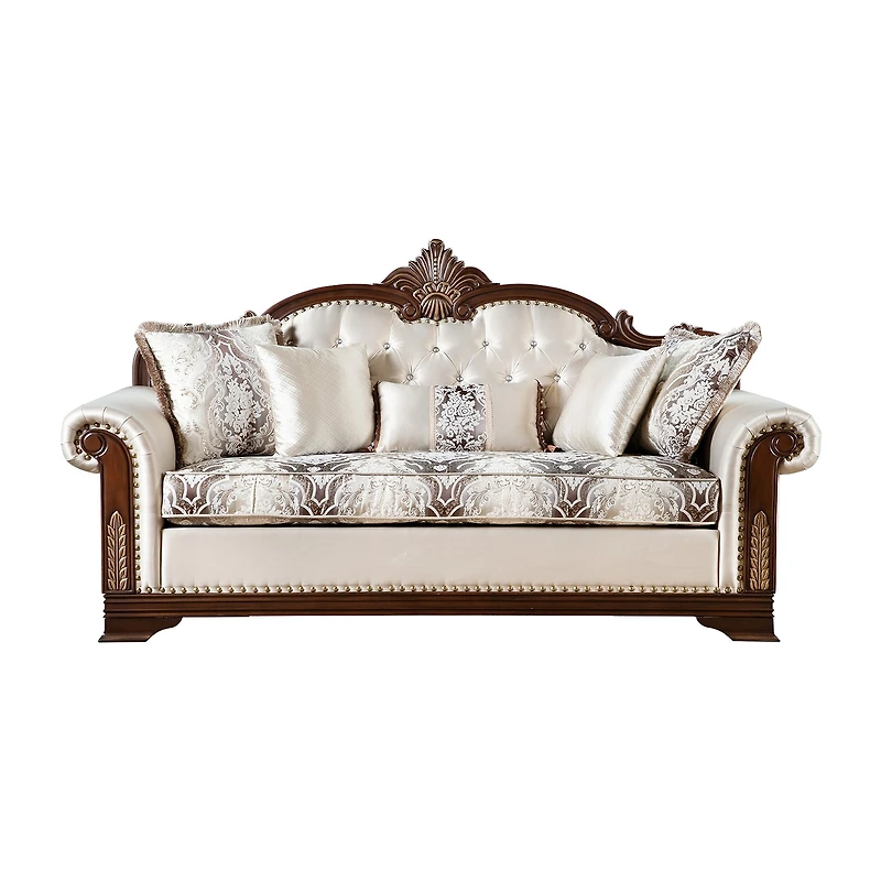 Furniture of America™ Dulupen Roll-Arm Sofa