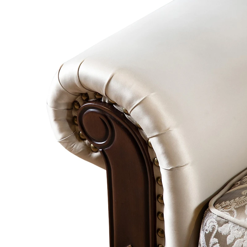 Furniture of America™ Dulupen Roll-Arm Sofa