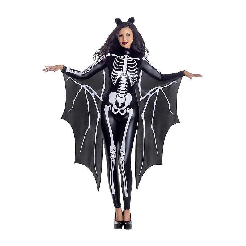 Womens Battie Skeleton Costume