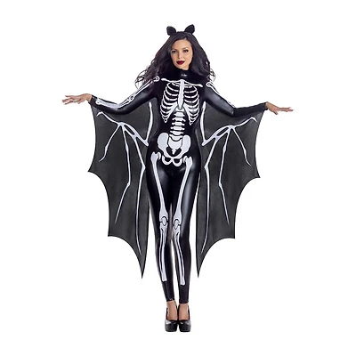 Womens Battie Skeleton Costume