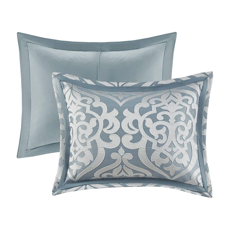 Madison Park Dillon 8-pc. Damask + Scroll Comforter Set