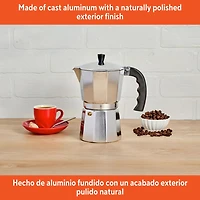 IMUSA 6-Cup Stove Top Coffee Maker
