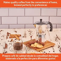 IMUSA 6-Cup Stove Top Coffee Maker