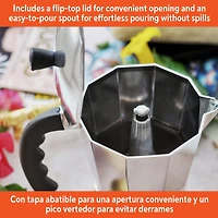 IMUSA 6-Cup Stove Top Coffee Maker