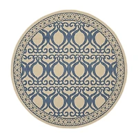 Safavieh Desi Geometric Indoor Outdoor Round Area Rug