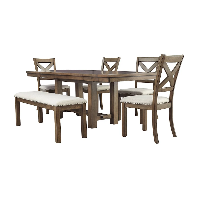 Signature Design by Ashley® Kavarna Rectangular Wood-Top Dining Table