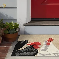 Liora Manne Frontporch Rooster Indoor/Outdoor Rug