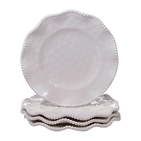 Certified International Perlette Red 4-pc. Melamine Salad Plate
