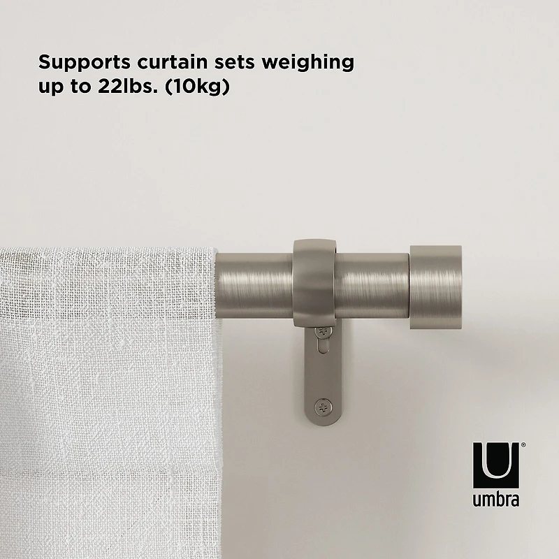 Umbra Mix & Match Cappa 1 Adjustable Curtain Rod