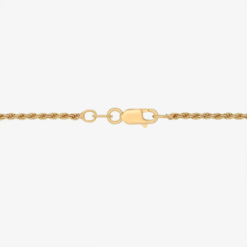18K Gold Over Silver 16 Inch Chain Necklace
