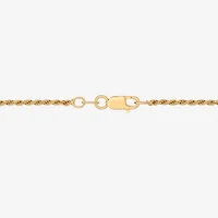 18K Gold Over Silver 16 Inch Chain Necklace