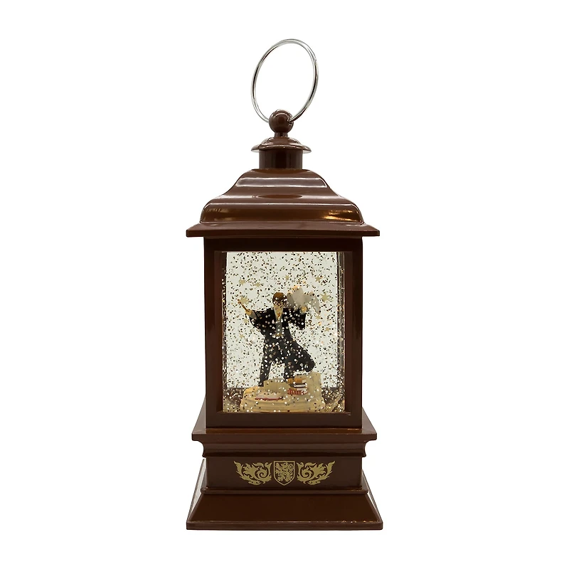 Kurt Adler 9-Inch Battery-Operated Spinning Led Lighted Plays Music Rotating Harry Potter Christmas Tabletop Decor