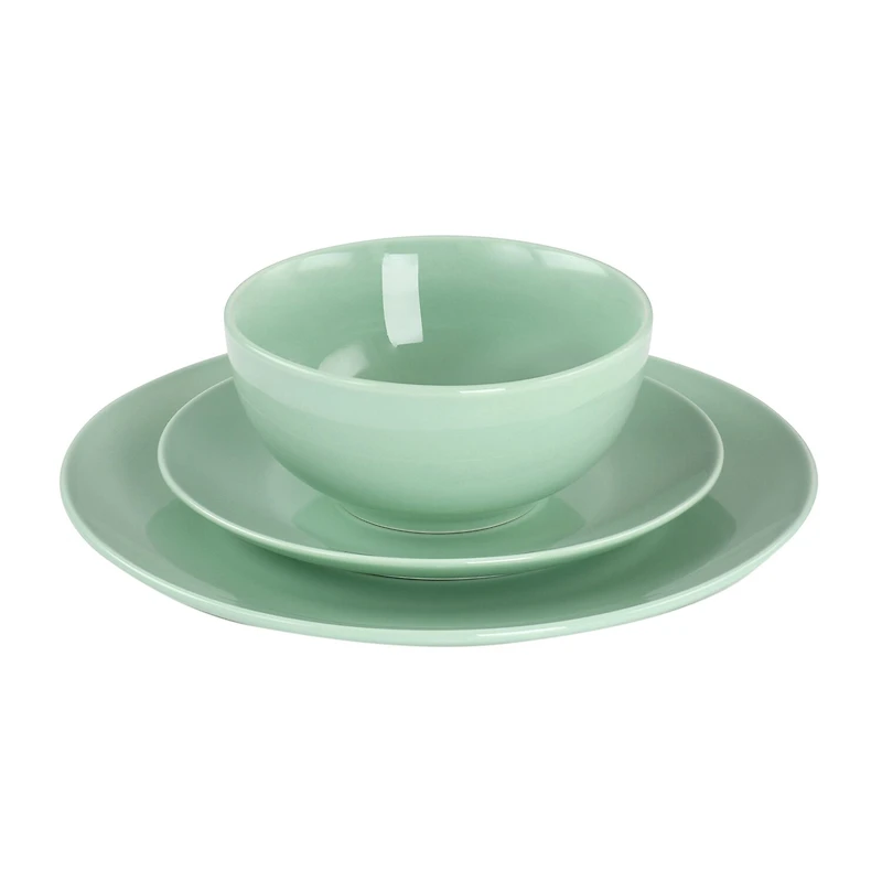 Elama Luna 18-pc. Porcelain Dinnerware Set