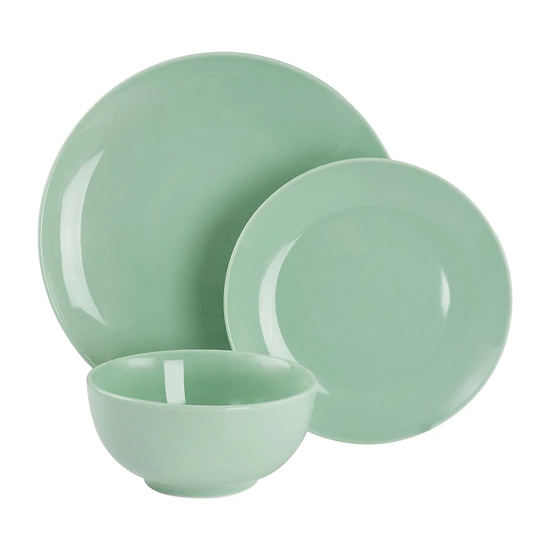 Elama Luna 18-pc. Porcelain Dinnerware Set