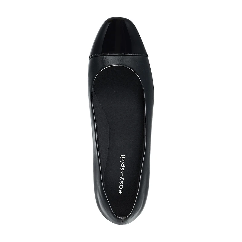 Easy Spirit Gilian Womens Round Closed Toe Flat Heel Pumps