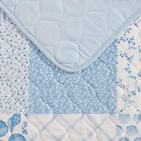 Laura Ashley Colleens Coastal Quilt Set