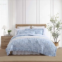 Laura Ashley Quartet Quilt Set