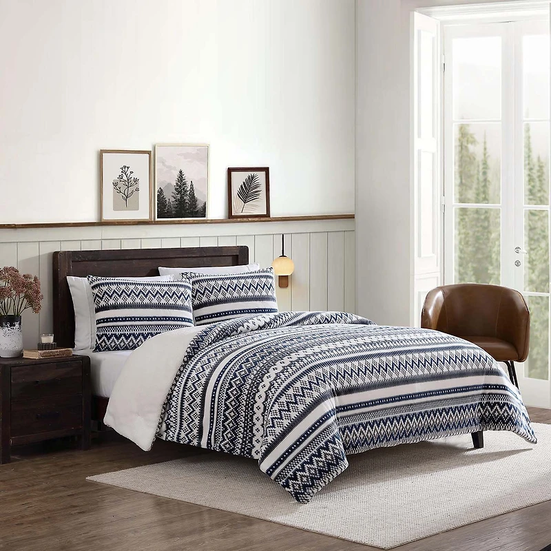 Eddie Bauer Shelton Fair Isle Midweight Comforter Set