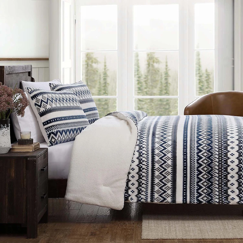 Eddie Bauer Shelton Fair Isle Midweight Comforter Set