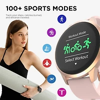 Itouch Sport 4 Womens Pink Smart Watch Tp4r01-C12