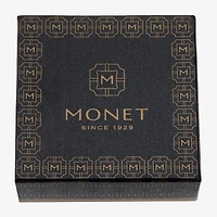 Monet Jewelry Hematite Gray Compact Mirror