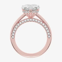 G-H / Vs2-Si1) Womens / CT. T.W. Lab Grown White Diamond 14K Gold Solitaire Engagement Ring