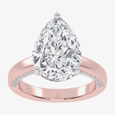 G-H / Vs2-Si1) Womens / CT. T.W. Lab Grown White Diamond 14K Gold Solitaire Engagement Ring
