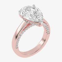 G-H / Vs2-Si1) Womens / CT. T.W. Lab Grown White Diamond 14K Gold Solitaire Engagement Ring