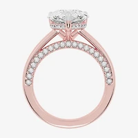 (G-H / Vs2-Si1) Womens 3 1/2 CT. T.W Lab Grown White Diamond 14K Gold Solitaire Engagement Ring