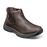 Nunn Bush Mens Excavate Moc Flat Heel Chelsea Boots