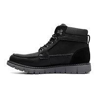 Nunn Bush Mens Karnak Moc Flat Heel Lace Up Boots