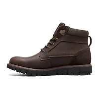 Nunn Bush Mens Karnak Plain Flat Heel Lace Up Boots